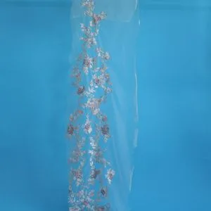 Exquisite Floral Lace Embroidery for Bridal Dress Accents