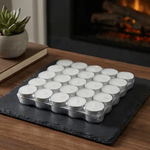 China Factory Wholesale Unscented Tea Light Candle 3hrs White Tealight Candle