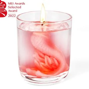 Basic Customization Wholesale Custom Logo Gift Box Scented Candle Containers Soy Wax Gel Mermaid Aromatherapy Fragrances Candles