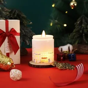 Wholesale Christmas Scented Candle Soy Wax Candle Home Decoration Gifts