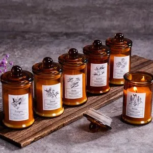 Wholesale Small Tea Tin Fragrance Gift Accompaniment Soy Wax Scented Candle