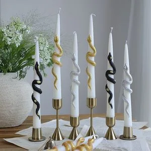 Long Pole Wax Candle for Halloween Party Decoration