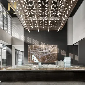 Custom Hotel Lobby Office Model Light Club Restaurant Banquet Hall Ceiling Chandelier