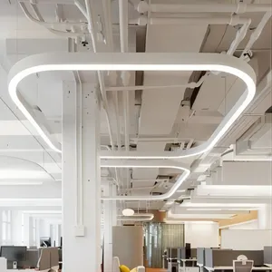 Designer Modeling Lamps and Lanterns Creative Personality Office Net Cafe Gym Hairdressing Clothing Store Industrial Wind Chandelier