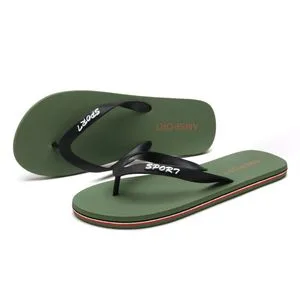 Washable Abrasion Resistant Sole Customizable Men's Slipper for Household Chores