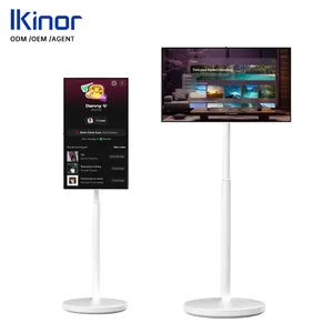Portable 4K Smart TV with Touch Screen for Streaming