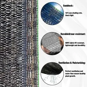 Heavy-Duty Professional Grade High-Light Diffusion Agriculture Shade Net for Crop Protection, Greenhouse Cover and Outdoor Plant Sunscreen OEM/ODM