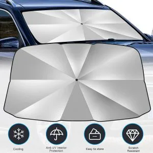 Car Umbrella Wind Shield Sun Shade Front Window Sunshade Windscreen Car Umbrella