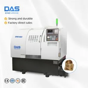 Das 46c Torno CNC High Precision Metal CNC Lathe Machine