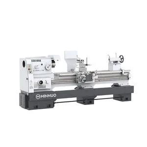 China Manufacturer Excellent Durability Supplies High Precision Manual Lathe Machine for Metal