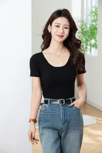 Women's Clothes - Compression Tight Fitting Top - Custom Service