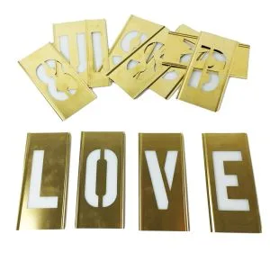 Wholesale Factory Price Custom Logo Metal Stencil for Paint