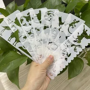 Best Selling Super Quality PET Cake Stencil Moulds From China