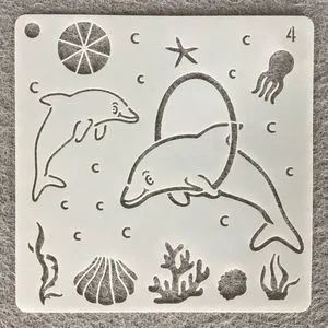 Stencil Pet Stencils Factory Wholesale Custom Plastic Stencil Pet Stencils for Painting