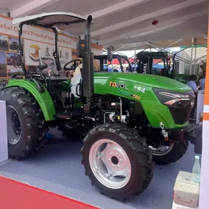 4WD Garden Durable 4X4 Drive Compact Farming Equipment Diesel Engine 50HP 70HP Agriculture Tractor