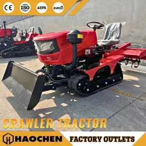 Wholesale 35HP Crawler Mini Power Rotary Tiller Machine Farm Mini AG Tractor with CE/EPA