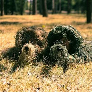 Multi-Purpose Ghillie Suit for Decoration Cover and Sun Shade Use