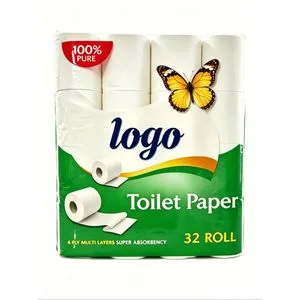Virgin Wood Pulp and Environmental Ecofriendly Soft 2ply 3ply Bathroom Tissue Toilet Paper