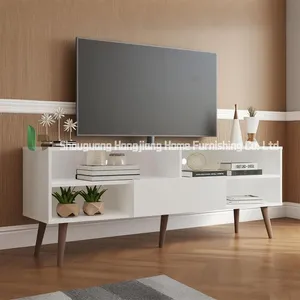 1-Drawer 4-Open Пространственная гостиная деревянная мебель телевизионный шкаф