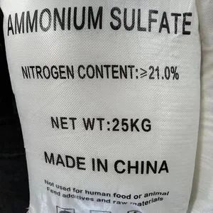 High Solubility Ammonium Sulphate Crystal Nitrogen Fertilizer for Crop Growth