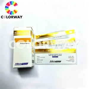 Custom Free Design Muscle Development Hologram Packaging Box for 10ml Vial Bottle