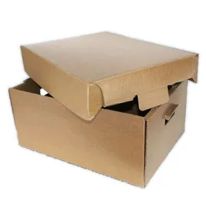 Waxed Corrugated Cardboard Paper Box - Fruit Vegetable Solar Panel Furniture Chemical Powder Machine Packaging Pallet Carton Boxcustom Printed Corrugated Card