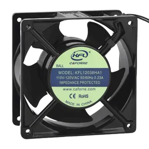 Кафорре 120mm Металлический Промышленный Высокий Cfm Водонепроницаемый IP68 AC Осевой Вентилятор
