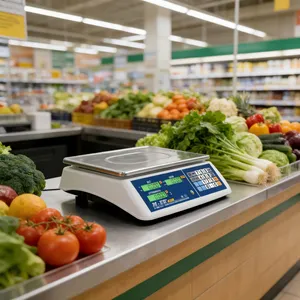 High-Precision Digital Weighing Pricing Scale with Dual Display