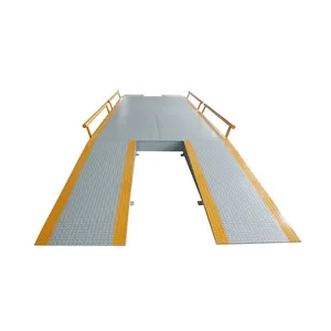 Electronic 3mx18m 80 Tons Truck Weighing Scale 100t Weighbridge Truck Scale