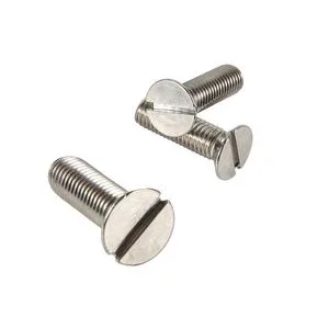 Abrasion Resistance Slotted Countersunk Head Screws for Homemade Furniture