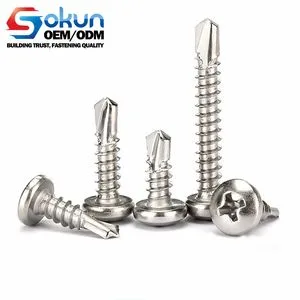 Heavy-Duty Cross Recess Wood Screws for Reliable Fastening