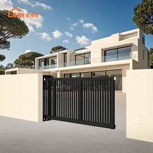 Automatic Villa Apartment Courtyard Smart Electric Industrial Cantilever Sliding Gate