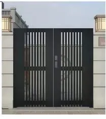 Powder Coated Rustproof Aluminium Gate Durable Outdoor Security Gate