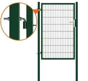 Industrial Grade 868 Panel Double Wire Mesh Gate for Professional Site Security