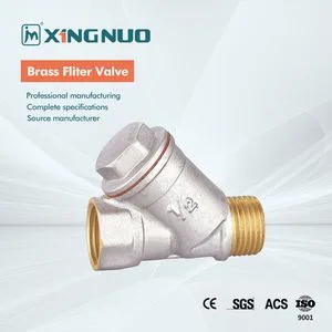 Brass Filter Check Valve Strainer with Y Type for Water From Taizhou Xingnuo