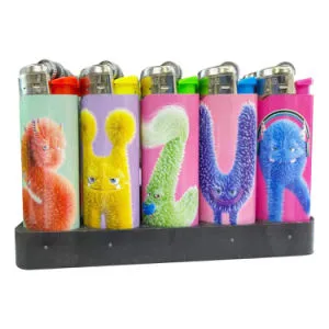 Wholesale Flint Stone Disposable Refillable Lighter Stone Flameless Lighter Stone Flint Lighter Dy-098