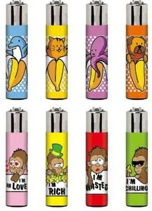 Bulk Windproof Business Giftgas Smoking Lighter for Business Gift
