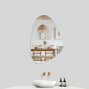 5mm Modern Creative Home Decor Irregular Wall Mirror Large Dressing Espejo