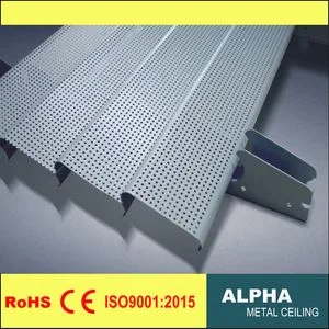 Aluminum 84r Perforated C Shaped Plain Strip Exterior Sun Shutter Shade Louver