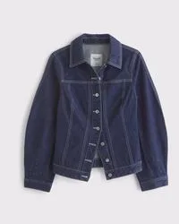 Blue Denim Jacket High Quality Fashion Casual Short Jacket for Women