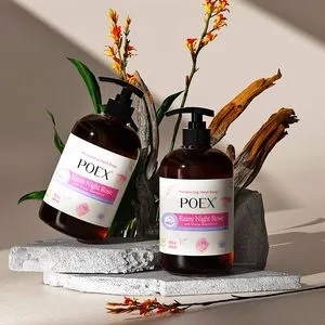 Antibacterial Moisturizing Hand Soap Natural Rose Scented Liquid Hand Wash for Kitchen, Bathroom & Skin
