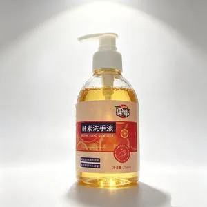 250ml Wholesale Natural Bio Enzyme Liquid Hand Soap Deep Clean Kitchen Grease & Stains Moisturizing Hand Wash Soap for Household Hotel Daily Use