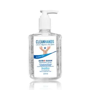 237ml Waterless 75% Alcohol Household Convenient Within Aloe Vera Extract and Ve Hand Sanitizer