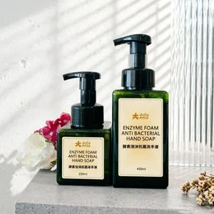 Enzyme Foaming Antibacterial Hand Soap Rich Gentle Foam Hand Wash Liquid for Bathroom Household 250ml&450ml Custom Packaging Private Label Foam Hand Wash Liquid