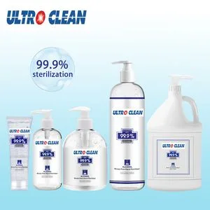 500ml Aloe Vera Alcohol 75% Gel Waterless Bottle Pump Hand Sanitizer